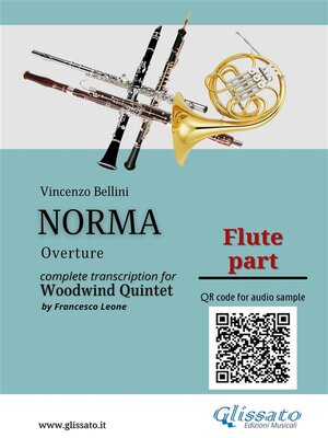 cover image of Flute part of "Norma" for Woodwind Quintet